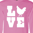 thumbnail image 4 of Inktastic Love Chickens Long Sleeve T-Shirt, 4 of 5