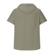 thumbnail image 5 of pstuiky camisetas para hombre, Blusa informal de manga corta con capucha, botones y bolsillo con cordón de color sólido para hombre. camisas casuales para hombre xxl, 5 of 6