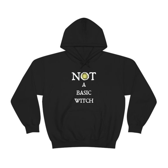NOT A Basic Witch Sweatshirt, Size Inclusive S - 5X