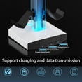 thumbnail image 3 of Lerpwige Multifunction Gaming Accessory Holder For 4 Controllers And 1 headsets Charging Ports, 3 of 10