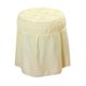 thumbnail image 2 of Accesorios de del para las Blanco crema shamjiam Funda Sillas Redondas, 2 of 8
