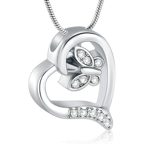 Butterfly urn Necklace for Ashes Urn Necklace for Ashes Necklace for Ashes Cremation Jewelry Ashes Pendant for Women Human Pets