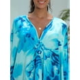 thumbnail image 4 of Women's Plus Size Kaftan Dress – Plus Size Maxi Dress Moo Moos Beach Cover Up,Bathing Suit Cover-Up Loungewear, 4 of 10