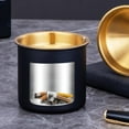 thumbnail image 4 of Visland Ash Tray Windproof Smokeless Stainless Steel Funnel Design Elegant Table Ashtray for Home, 4 of 8