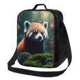 thumbnail image 1 of Fotbe Forest Plant Raccoon Lunch box Lunch bag for men women Large capacity Lunchbox Reusable Lunch bags Insulated Lunch bag Lunch box cooler, 1 of 7
