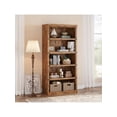 thumbnail image 1 of 5-layer retro-style 62.87-pulgada high floor-standing estante con abiertos almacenamiento space easy to assemble ideal para para sala de estar dormitorio oficina, 1 of 5