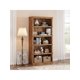 thumbnail image 1 of Qinaqin 5 Layer Retro Style 62.87 Inch cm de Alturaigh Floor Profundidad Pie Bookshelf con Abierto Almacenamiento Space Easy to Assemble Ideal para Living Sala Dormitorio Oficina, 1 of 5