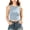 Sky Blue, variant on akafmk Teen Girls Tank Tops Ribbed Knit Crop Tops Slim Crewneck Casual Summer Sleeveless Tops 9-14 Years