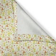thumbnail image 5 of Ambesonne Luau Grommet Curtain, Toucan Birds Pineapples, 50" x 108", Dark Orange Apple Green, 5 of 6