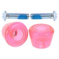 thumbnail image 1 of SHINYPASING 1 Paire de Bouchons d'Orteil de Patins à Roulettes Résistants à l'Usure Rose Hauteur Réglable pour Patineurs, 1 of 5