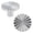 Chrome, variant on Fan Shaped Sunflower Cabinet Knob Pull Handle, Zinc Alloy Decorative Drawer Door Knob for Dresser Wardrobe Cupboard Furniture