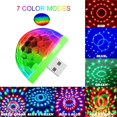 thumbnail image 4 of USB Disco Ball Light Sound Activated LED Atmosphere Party Light Mini Portable for Smart Phones, 4W (4 Pack), 4 of 5
