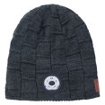 thumbnail image 2 of Gorro de lana Cola Gorro con luz LED recargable por USB Gris oscuro, 2 of 5