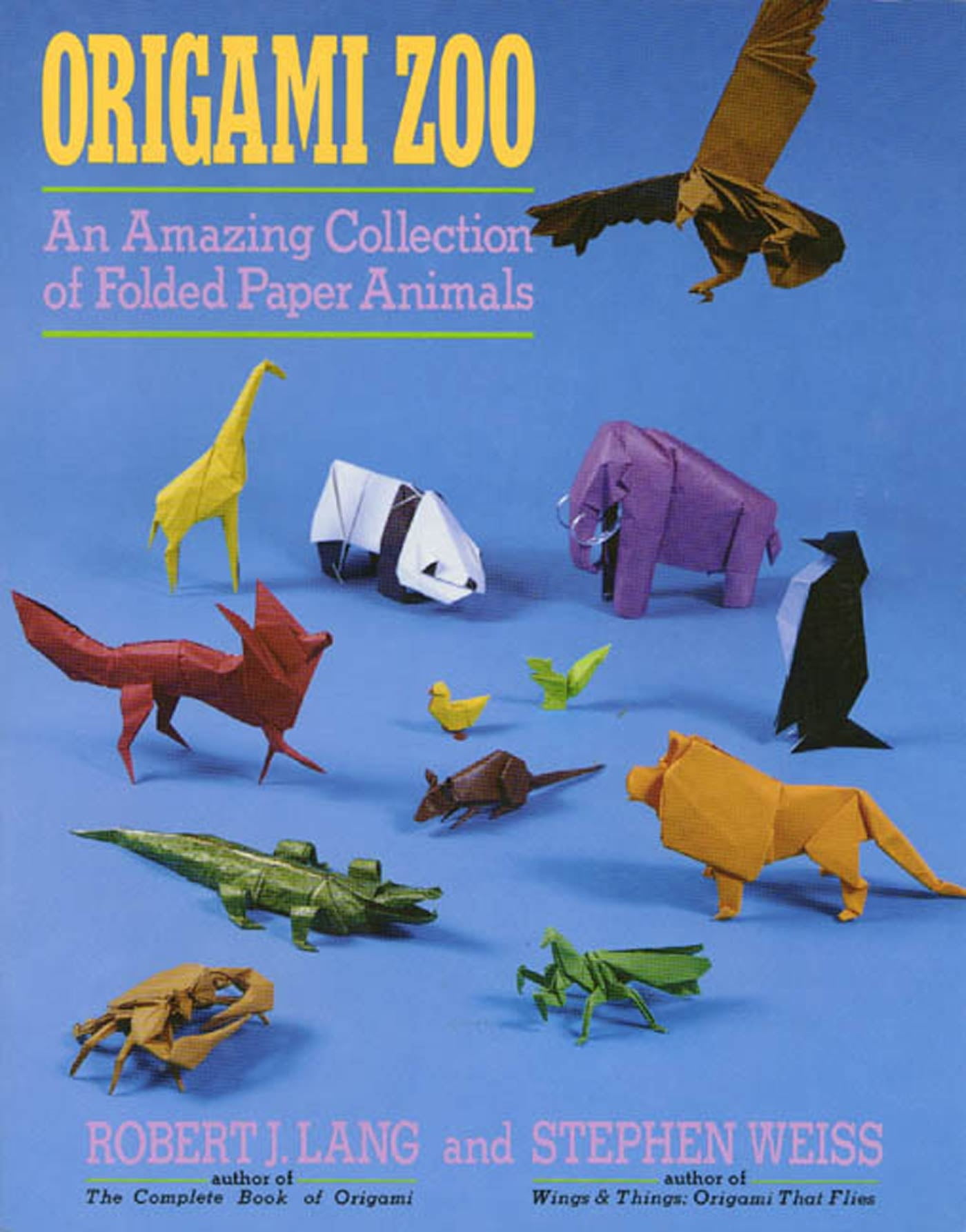 Origami Zoo An Amazing Collection of Folded Paper Animals Walmart