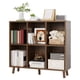 thumbnail image 1 of Qinaqin Moderno 6-Tier Cube Bookshelf Organizador Rústico Marrón Abierto Madera Bookcase con cm de Profundidadisplay Shelves & Anti-Tipping Legs Freestanding Almacenamiento para Living Sala de, 1 of 8