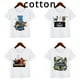 thumbnail image 2 of Camisetas de algodón de Jurassic Park para cumpleaños del 2 al 9.º cumpleaños, camisetas personalizadas de dinosaurios, camisetas divertidas para niños, camisetas de cumpleaños para niños, 2 of 5