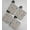 Light Pink, variant on Birds & Butterflies in Blooms Pot Holders (Set of 4) by Penny's Needful Things (White)