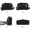 thumbnail image 2 of LHSHID Small Crossbody Bag for Women Trendy Faux Leather Shoulder Purse Handbag with Adjustable Strap, 2 of 7