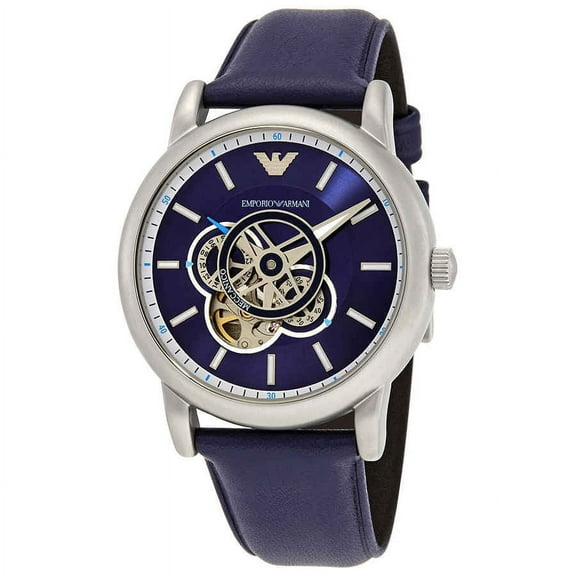 Emporio Armani Chronograph Automatic Blue Dial Men's Watch AR60011