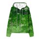 thumbnail image 4 of Puntoco Chaqueta Con Capucha Y Manga Larga Con Cremallera Y Estampado Navideño Informal Para Mujer, 4 of 6