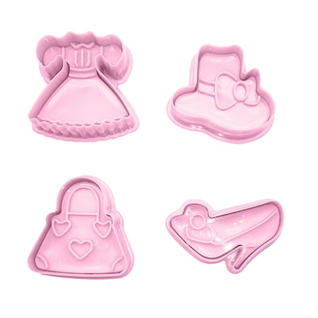 

Yedhsi Cute Fuuny Cake Pastry/Cookie/Fondant Stamper Baby Bake Cookie Plunger Cutters Cake Mould