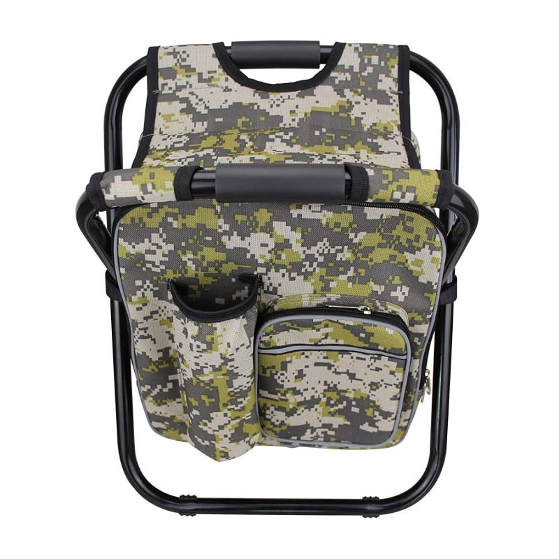 Xinhuaya Foldable Camping Fishing Chair Stool Backpack