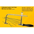thumbnail image 2 of Professional Jewelers Saw Kit Saw Frame 76 mm & 12 Swiss 2/0 Saws Blades, 2 of 12
