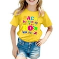 thumbnail image 1 of MEZZALL T-Shirt Imprimé Couleur Carnaval pour Enfants, Col Rond, Manches Courtes, 2-3 Ans, 1 of 4
