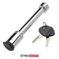 thumbnail image 6 of TowSmart Barrel Trailer Hitch Lock, 5/8in Pin, Steel, 4in Span, Includes 2 Keys, 6 of 17
