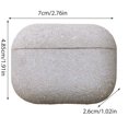 thumbnail image 2 of Estuche para auriculares con incrustaciones de diamantes de imitación con protector de auriculares inalámbricos Bluetooth con reemplazo de orificio de carga para Airpods Pro Inevent EL5532-10B, 2 of 6