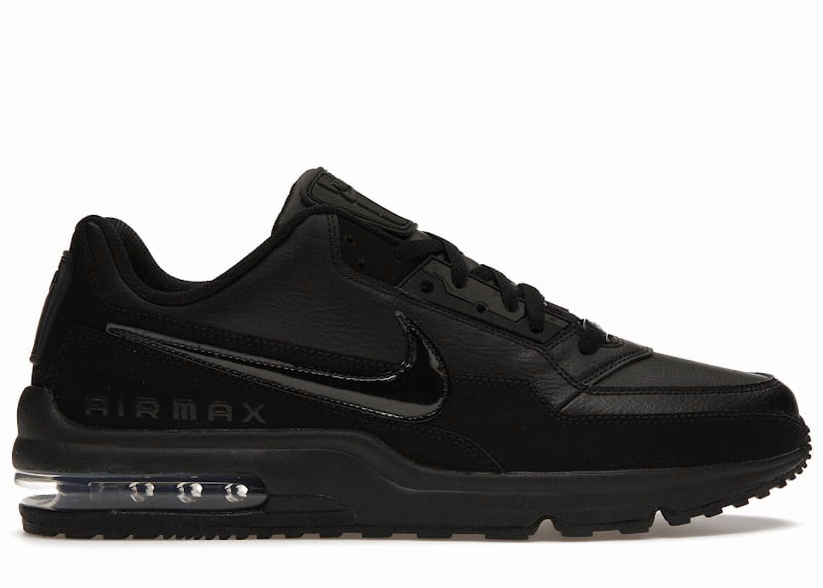 Nike Men's Air Max LTD 3 Running Shoes, Durable Leather, Black Nike Men's Air Max LTD 3 Running Shoes, Durable Leather, Black