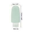 thumbnail image 4 of Unique Bargains 1 Pc Leak Proof Portable Silicone Pump Bottle for Travel Camping 90ml 3oz Green, 4 of 6