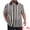 Black, variant on DARING DIVA Men's Big Tall Colorblock Striped Short Sleeve Button-Down Shirt XL Black