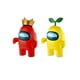 thumbnail image 3 of Pack de 2 Figuras coleccionables Among Us color Rojo y Amarillo 16 cms con Accesorios, 3 of 7