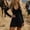 01 Black, variant on Women’s Ruched Long Sleeve Mini Bodycon Dress Fitted Short Cocktail Party Club Outfit Night Out Dress