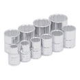 thumbnail image 1 of Juego De 10 Dados en Pulgadas Cuadro 3/8 en Riel Urrea Urrea 660731636703, 1 of 2