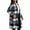 Black, variant on Womens Tops Plus Size Turndow Collar Pocket Long Sleeve Casual Jacket Coat Black S