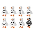 thumbnail image 6 of 7 Inch Desk Goose Outfits - Magnetic Goose Statue Hoodie Accessory for Tabletop Geese, Halloween Decor, 6 of 7