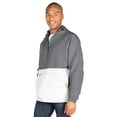 thumbnail image 2 of Charles River Apparel 9012 Color Blocked Pack-N-Go-Grey/White-L, 2 of 4