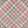 thumbnail image 6 of GZHJMY Pink Green Plaid Cloth Napkins Set of 6, Reusable Washable Oversized Table Napkins for Family Wedding Dinner Party Home Decor, 20 Inch Decorative Washcloths, 6 of 7