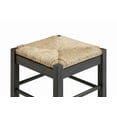 thumbnail image 4 of Square Rush Backless Counter Stool – Charcoal Grey Finish, 4 of 5