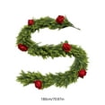 thumbnail image 3 of Artificial Green Plant Rose Vine Rattan Decor, Spring Inspired Faux l Garland for Home Decoration, Valentine's Day Fireplace Table Centerpiece and Romantic Atmosphere Creation, 3 of 8