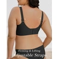 thumbnail image 4 of LWP Womens Seamless No Underwire Wavy Bras Full Coverage Everyday Comfort Smoothing for Women, 4 of 7