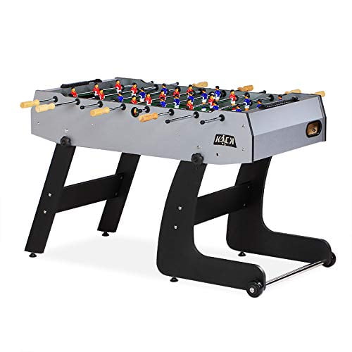 FITPHER Save space fancy foldable foosball game table for kids and adult 