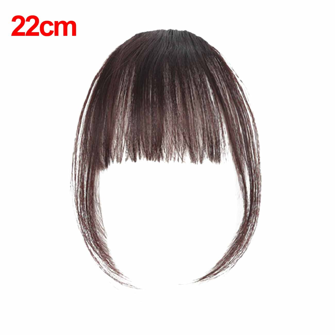 Fake Thin Neat Air Bangs Fake Long Hair Seamless Clip in Front Fringe  Hairpieces False Synthetic Girls Hairpiece Hair Extensions Wig Natural  Korean Style 