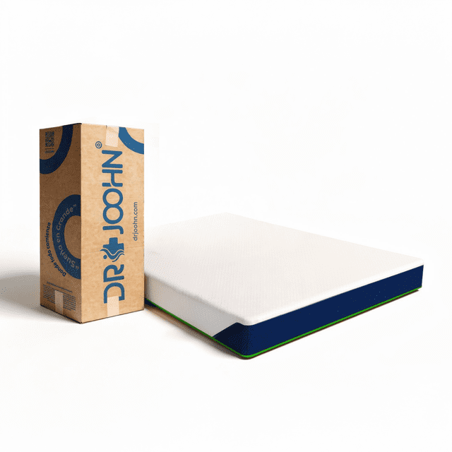 Colchón en Caja King Size Zen Confort DR JOOHN 20cm, Memory Foam Semi Firme para Todas las Edades.