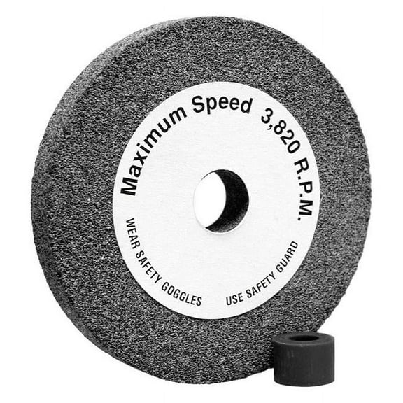 Century Drill & Tool 75861 Coarse Bench Grinding Wheel, 6"