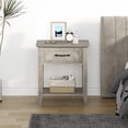 thumbnail image 4 of End Table with Drawer, Boho End Tables Side Tables with Storage Shelf for Bedroom,Small Space, 4 of 7