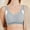 Gray, variant on High Support Sports Bras for Women, Comfortable Padded Gathering Bralette, Supportive Push up Workout Yoga Brassiere