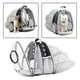 thumbnail image 5 of Mochila expandible para gatos, bolsa para animales con cápsula espacial, mochila para mascotas, diseñada para Domo de expansión doble, 5 of 8